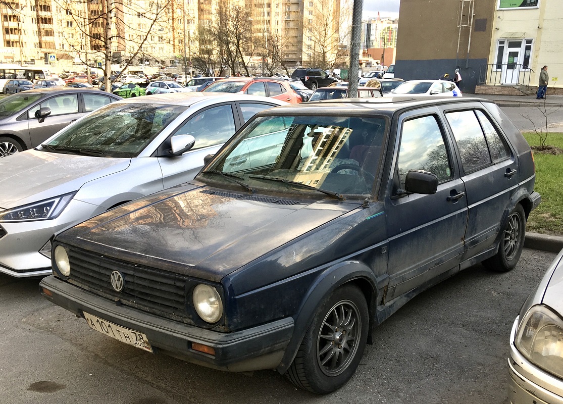Санкт-Петербург, № А 101 ТН 78 — Volkswagen Golf (Typ 19) '83-92