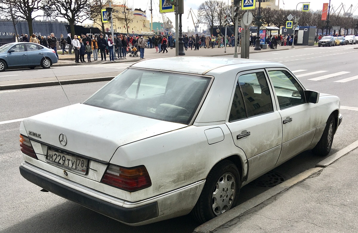 Санкт-Петербург, № М 229 ТУ 78 — Mercedes-Benz (W124) '84-96