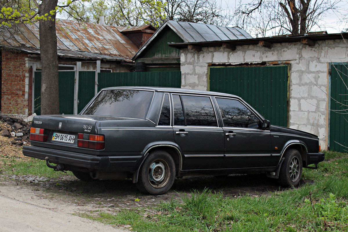 Сумская область, № ВМ 0615 АН — Volvo 760 GLE '84-87