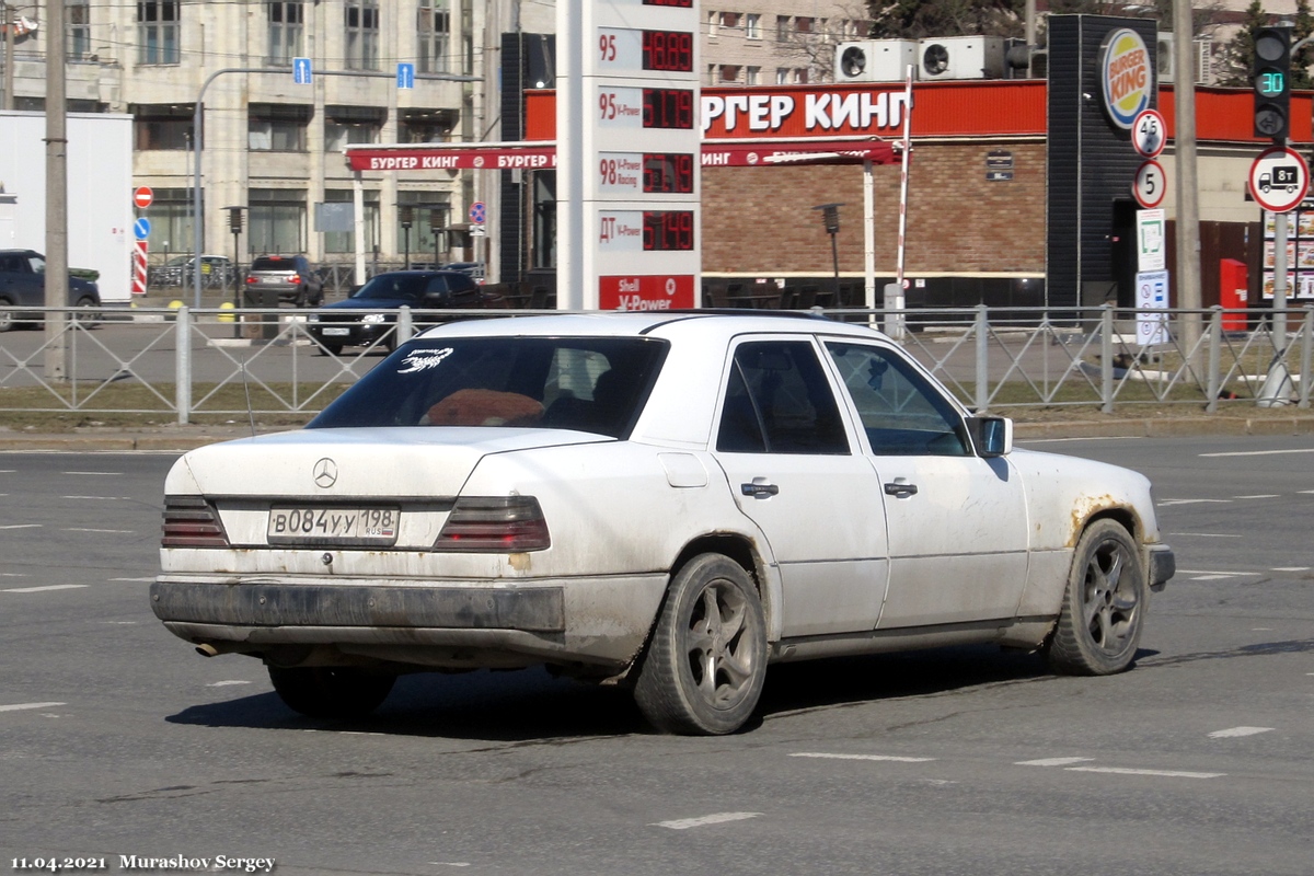 Санкт-Петербург, № В 084 УУ 198 — Mercedes-Benz (W124) '84-96