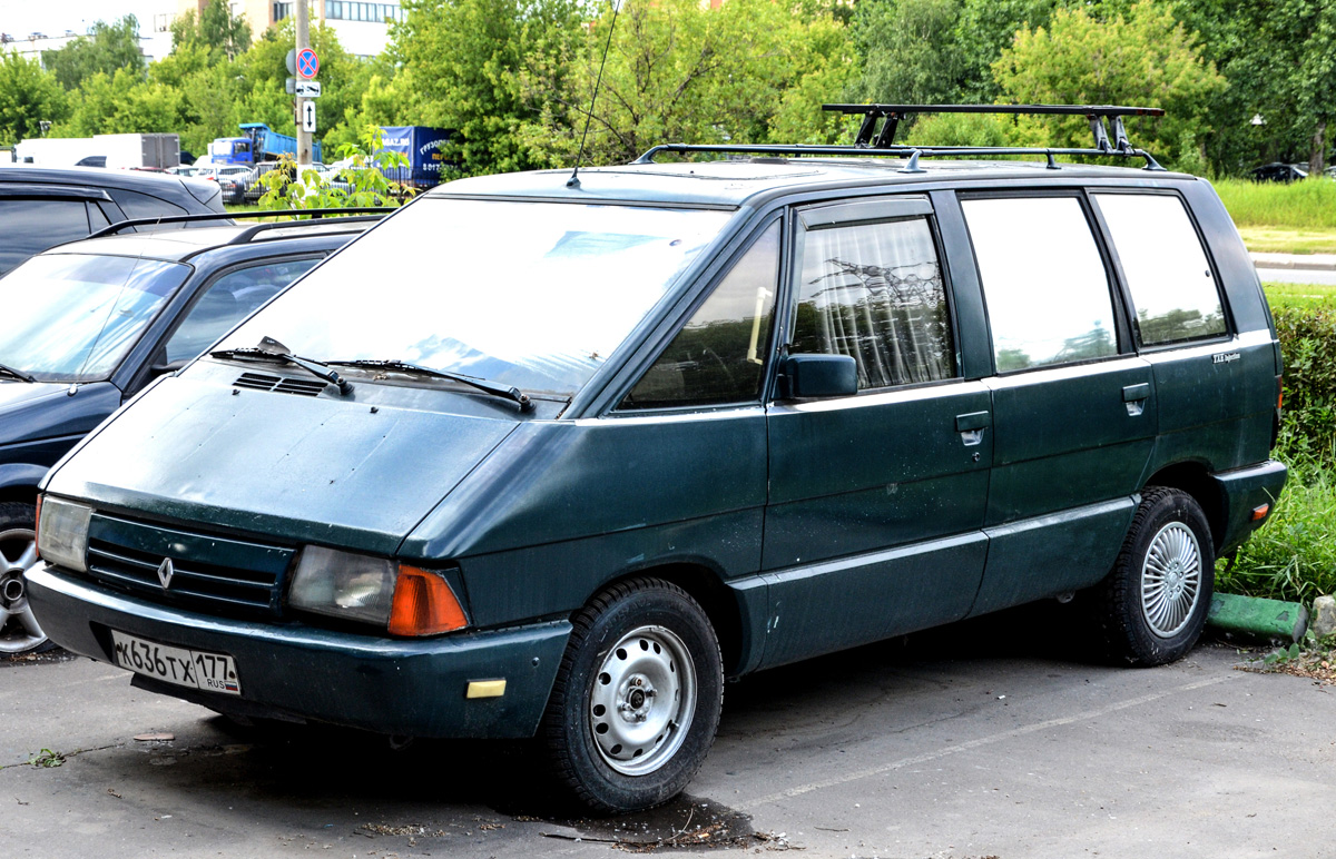 Москва, № К 636 ТХ 177 — Renault Espace (1G) '84-91