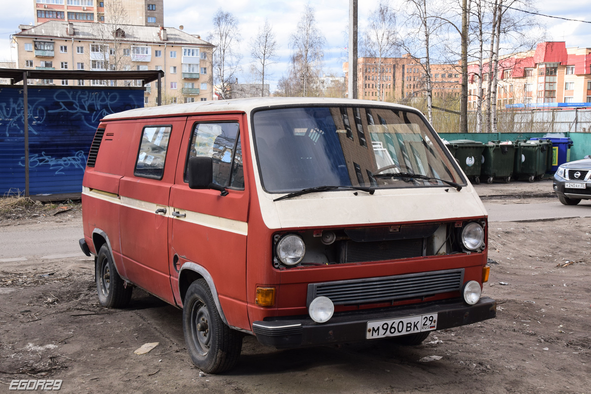 Архангельская область, № М 960 ВК 29 — Volkswagen Typ 2 (Т3) '79-92