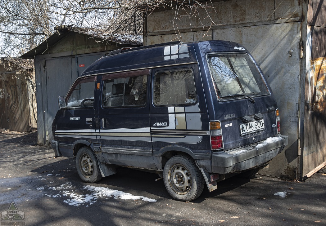 Алматы, № A 046 ZCO — Subaru Libero '84-93