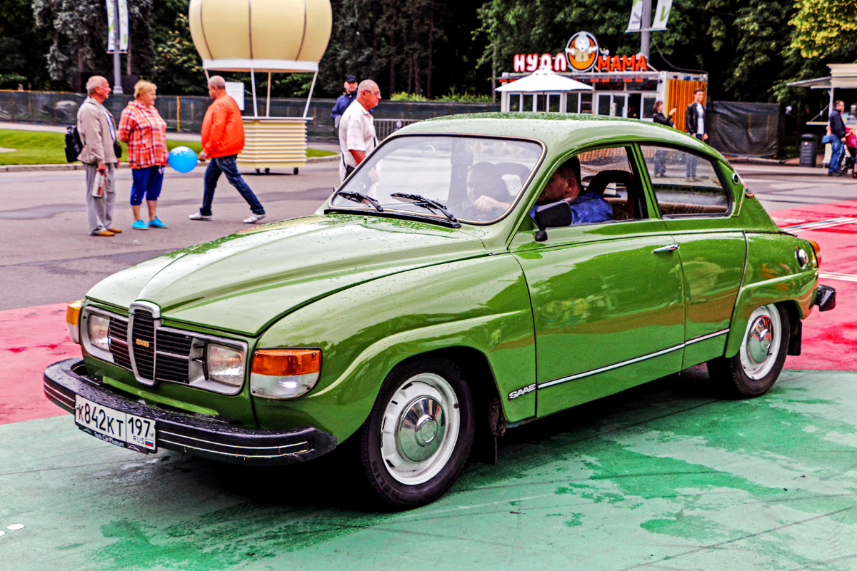 Москва, № К 842 КТ 197 — Saab 96 '69-78; Москва — Фестиваль "Ретро-Фест" 2015