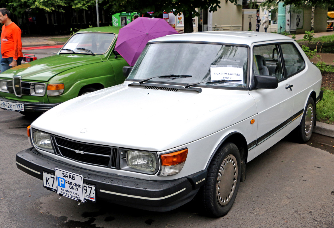 Москва, № К 726 АР 197 — Saab 90 '84-87; Москва — Фестиваль "Ретро-Фест" 2015