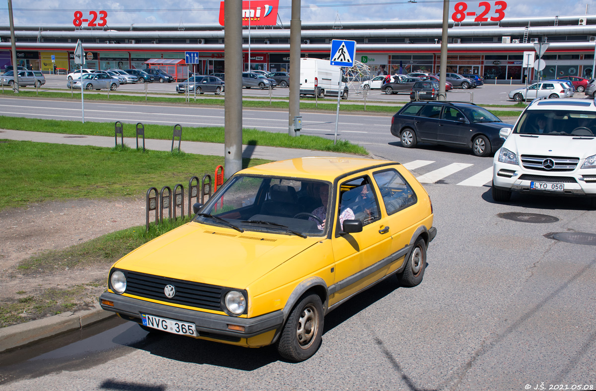 Литва, № NVG 365 — Volkswagen Golf (Typ 19) '83-92
