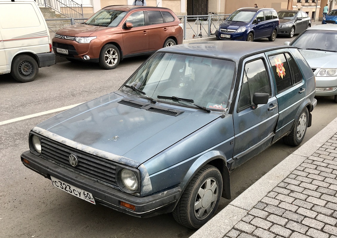 Псковская область, № С 323 СУ 60 — Volkswagen Golf (Typ 19) '83-92