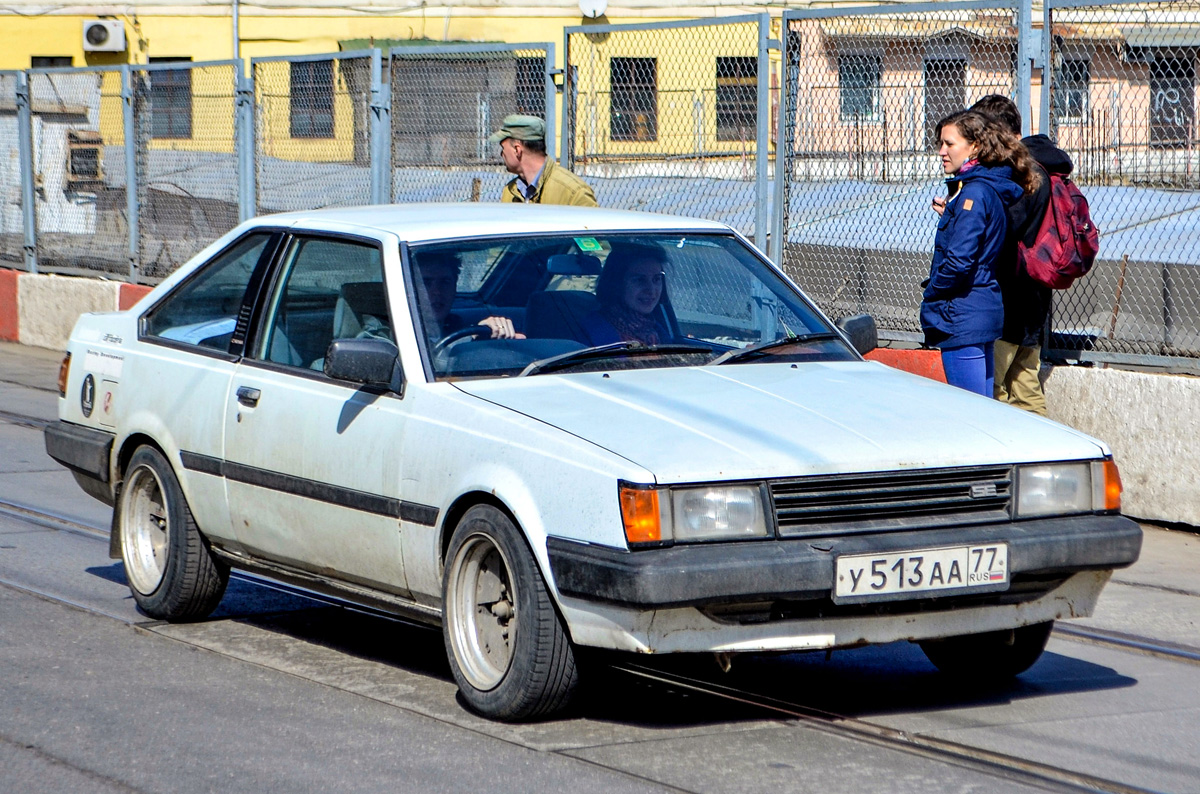 Москва, № У 513 АА 77 — Toyota Carina (AT150) '84-88