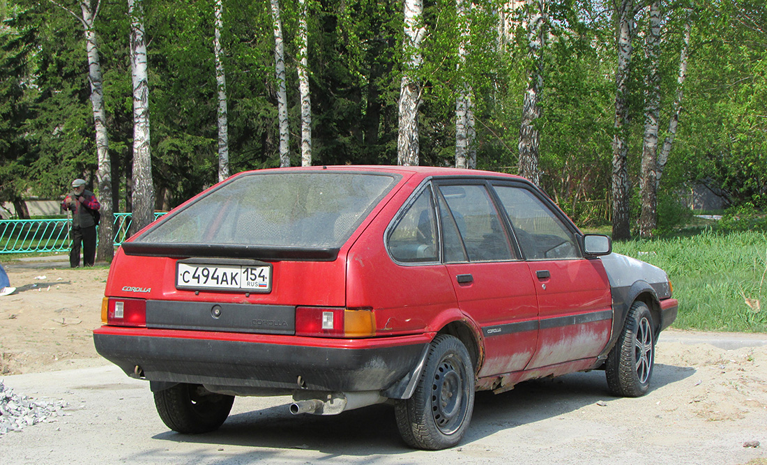 Новосибирская область, № С 494 АК 154 — Toyota Corolla (E80) '83-87