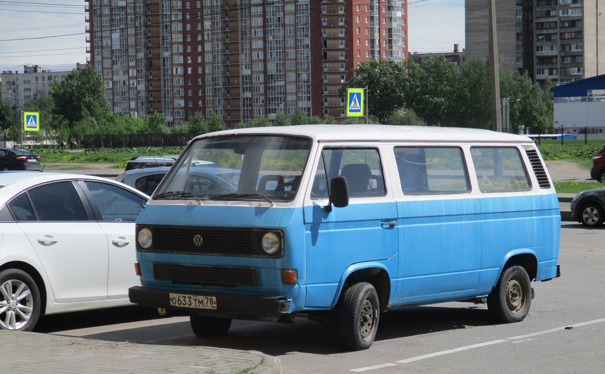 Санкт-Петербург, № О 633 ТМ 78 — Volkswagen Typ 2 (Т3) '79-92
