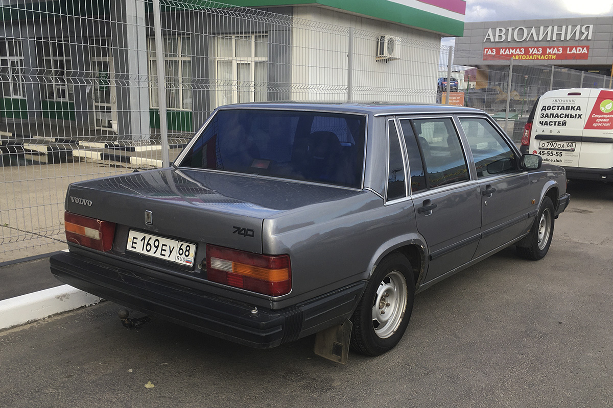 Тамбовская область, № Е 169 ЕУ 68 — Volvo 740 '84-92