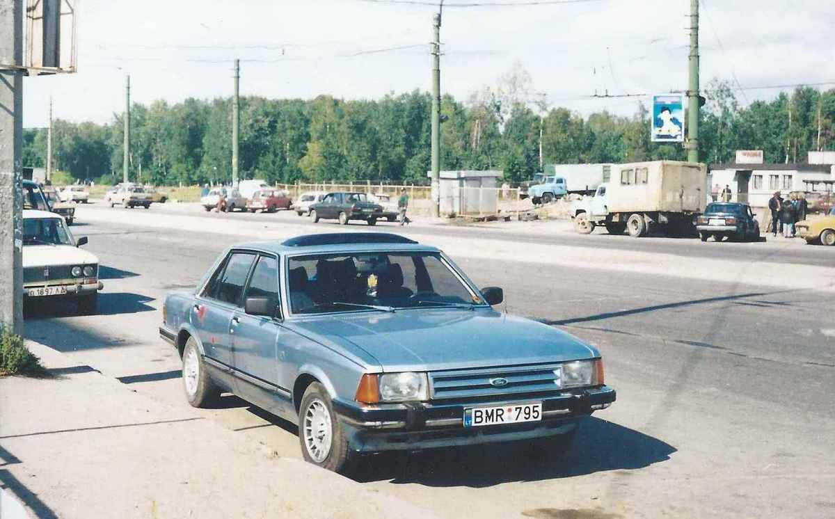 Литва, № BMR 795 — Ford Granada MkII '77-85; Санкт-Петербург — Старые фотографии