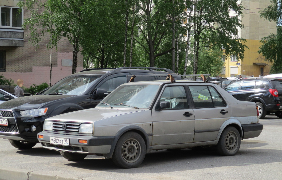 Санкт-Петербург, № У 602 КТ 98 — Volkswagen Jetta Mk2 (Typ 16) '84-92