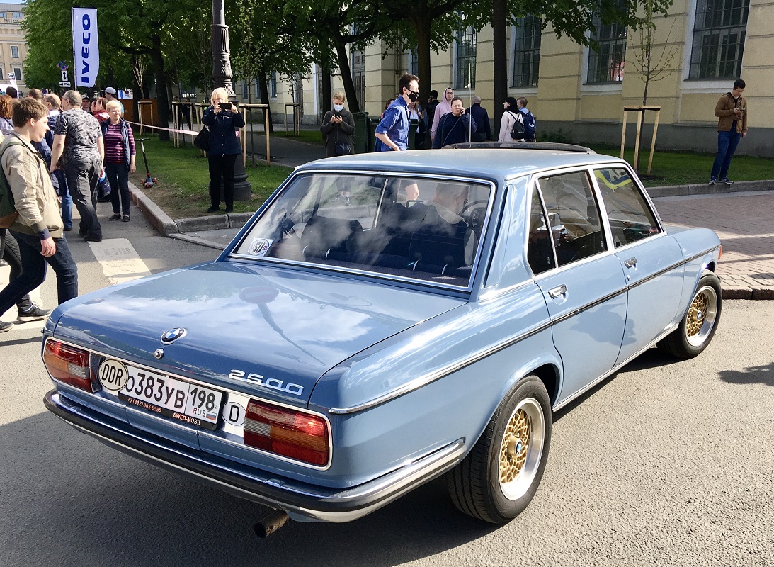 Санкт-Петербург, № О 383 УВ 198 — BMW New Six (E3) '68-77; Санкт-Петербург — Международный транспортный фестиваль "SPb TransportFest 2021"