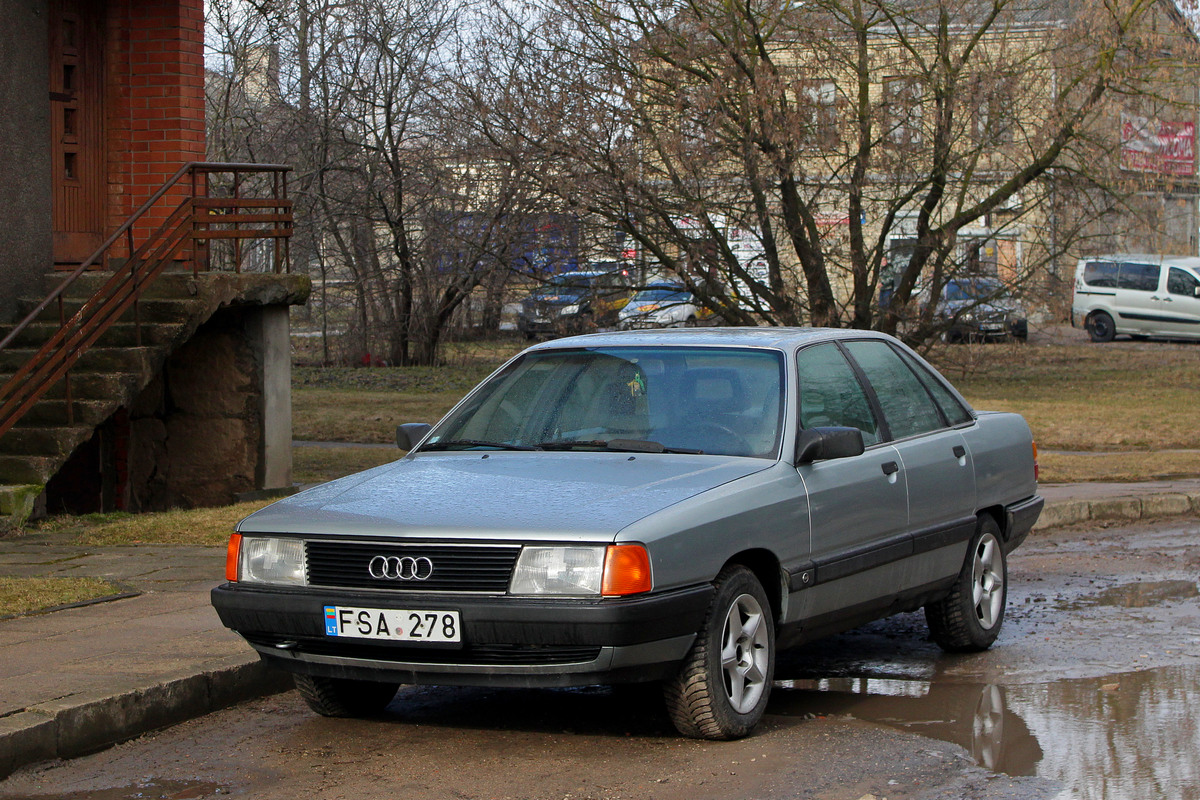 Литва, № FSA 278 — Audi 100 (C3) '82-91