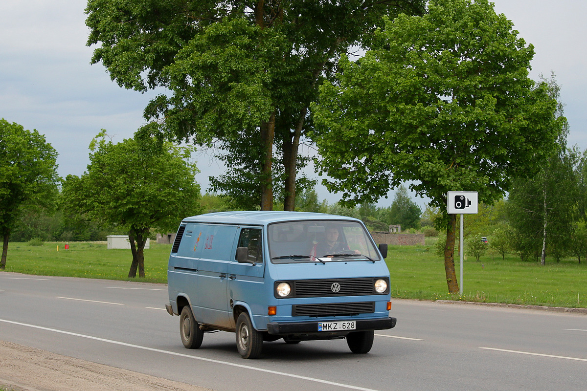 Литва, № MKZ 628 — Volkswagen Typ 2 (Т3) '79-92