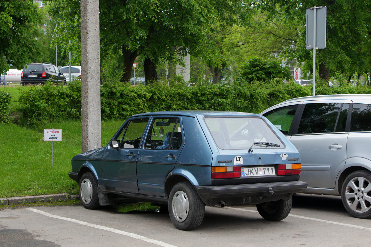 Литва, № JKV 711 — Volkswagen Golf (Typ 17) '74-88