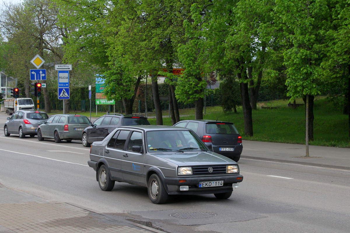 Литва, № EKD 114 — Volkswagen Jetta Mk2 (Typ 16) '84-92
