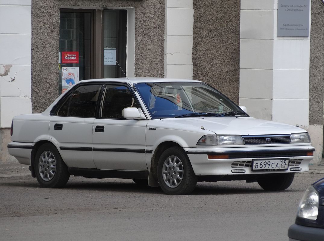 Приморский край, № В 699 СА 25 — Toyota Corolla/Sprinter (E90) '87-91