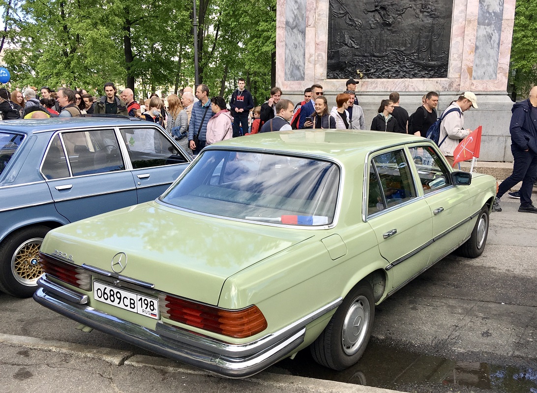 Санкт-Петербург, № О 689 СВ 198 — Mercedes-Benz (W116) '72-80