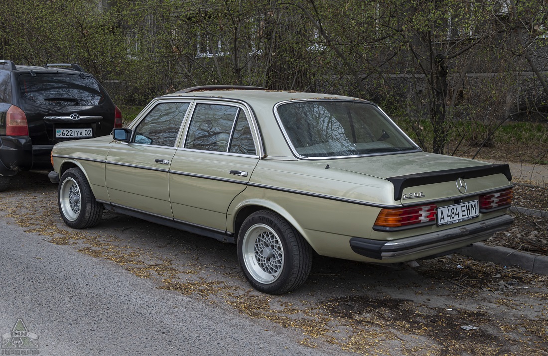Алматы, № A 484 EWM — Mercedes-Benz (W123) '76-86