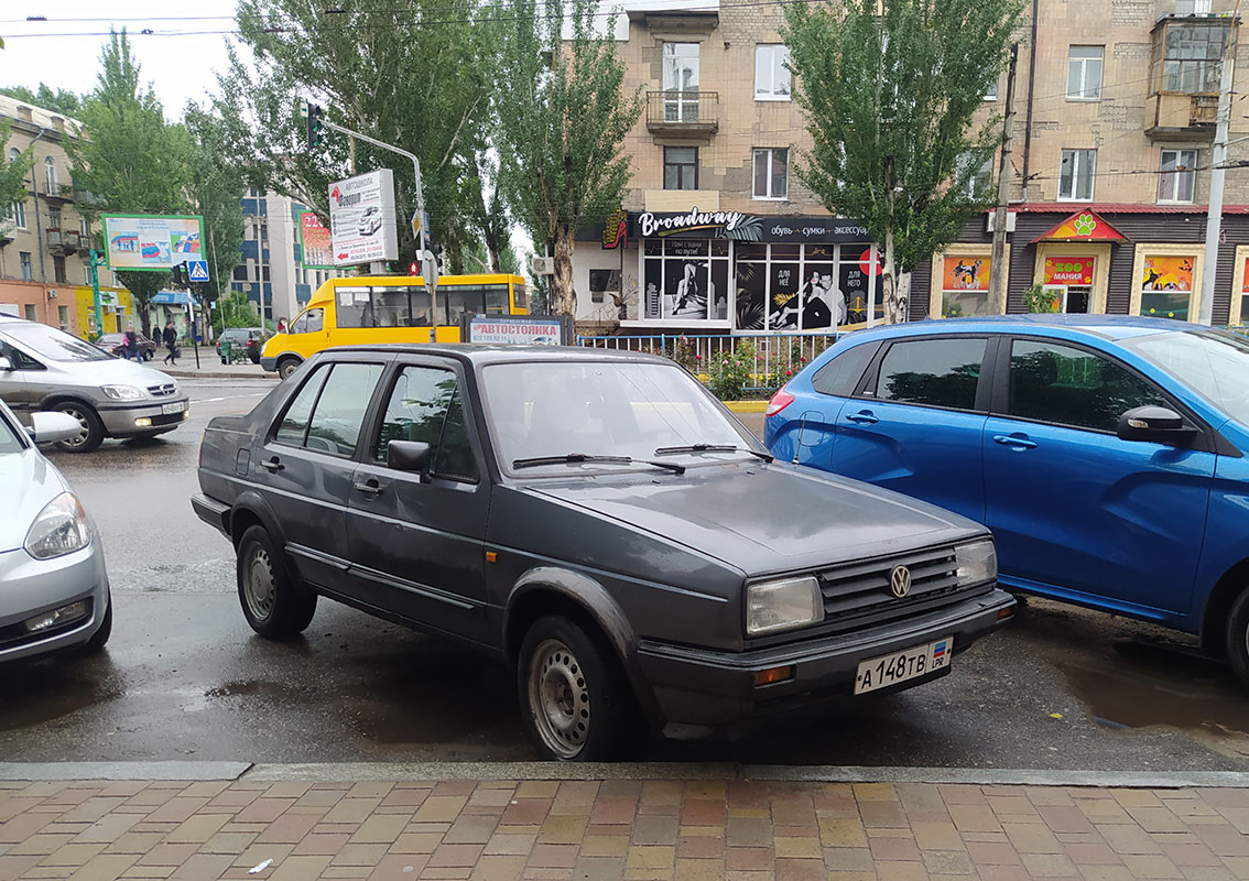 Луганская область, № А 148 ТВ — Volkswagen Jetta Mk2 (Typ 16) '84-92