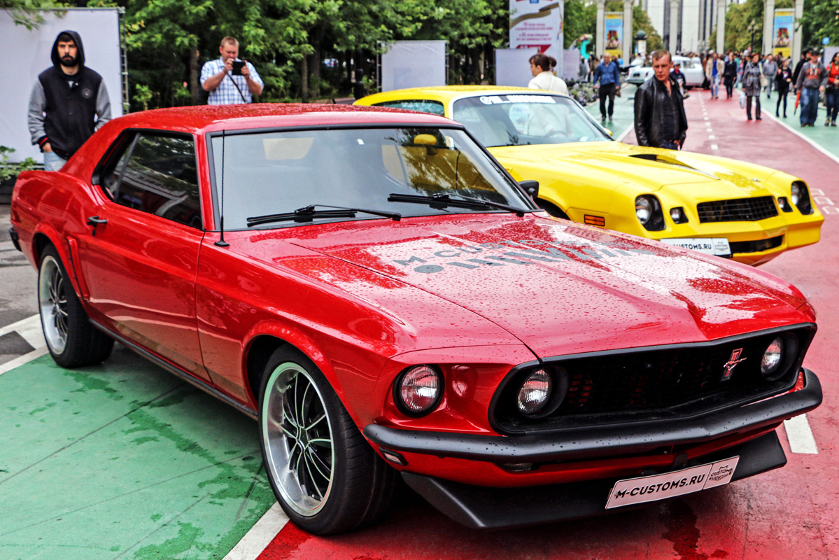 Москва, № (77) Б/Н 0547 — Ford Mustang (1G) '65-73; Москва — Фестиваль "Ретро-Фест" 2015