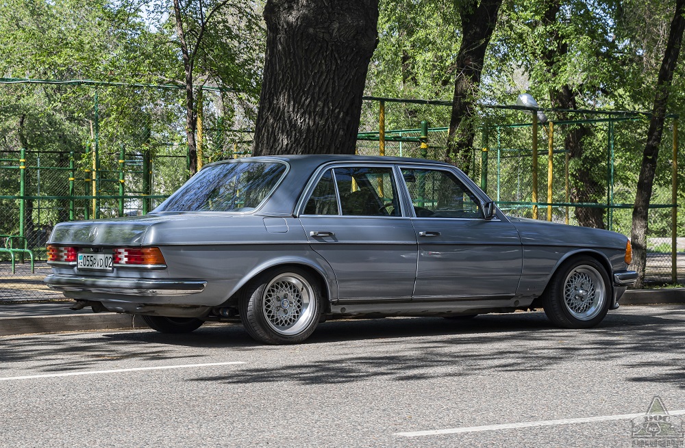Алматы, № 055 RVD 02 — Mercedes-Benz (W123) '76-86