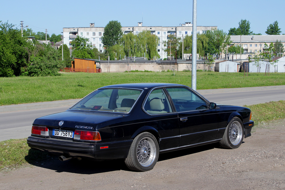 Италия, № DG 758YJ — BMW 6 Series (E24) '76-89