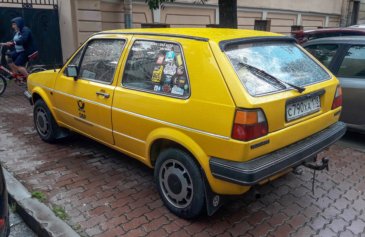Санкт-Петербург, № С 790 ХА 178 — Volkswagen Golf (Typ 19) '83-92