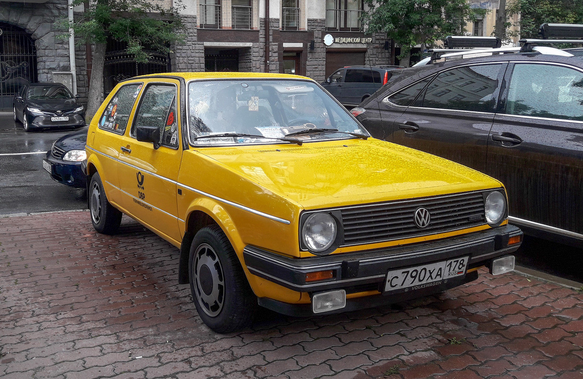 Санкт-Петербург, № С 790 ХА 178 — Volkswagen Golf (Typ 19) '83-92