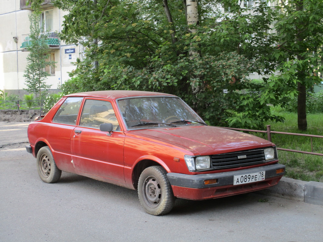 Санкт-Петербург, № А 089 РЕ 78 — Toyota Tercel (L20) '82-86