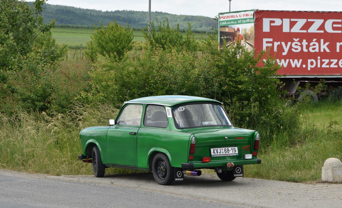 Чехия, № KVJ 68-19 — Trabant 601 (P601) '63-89
