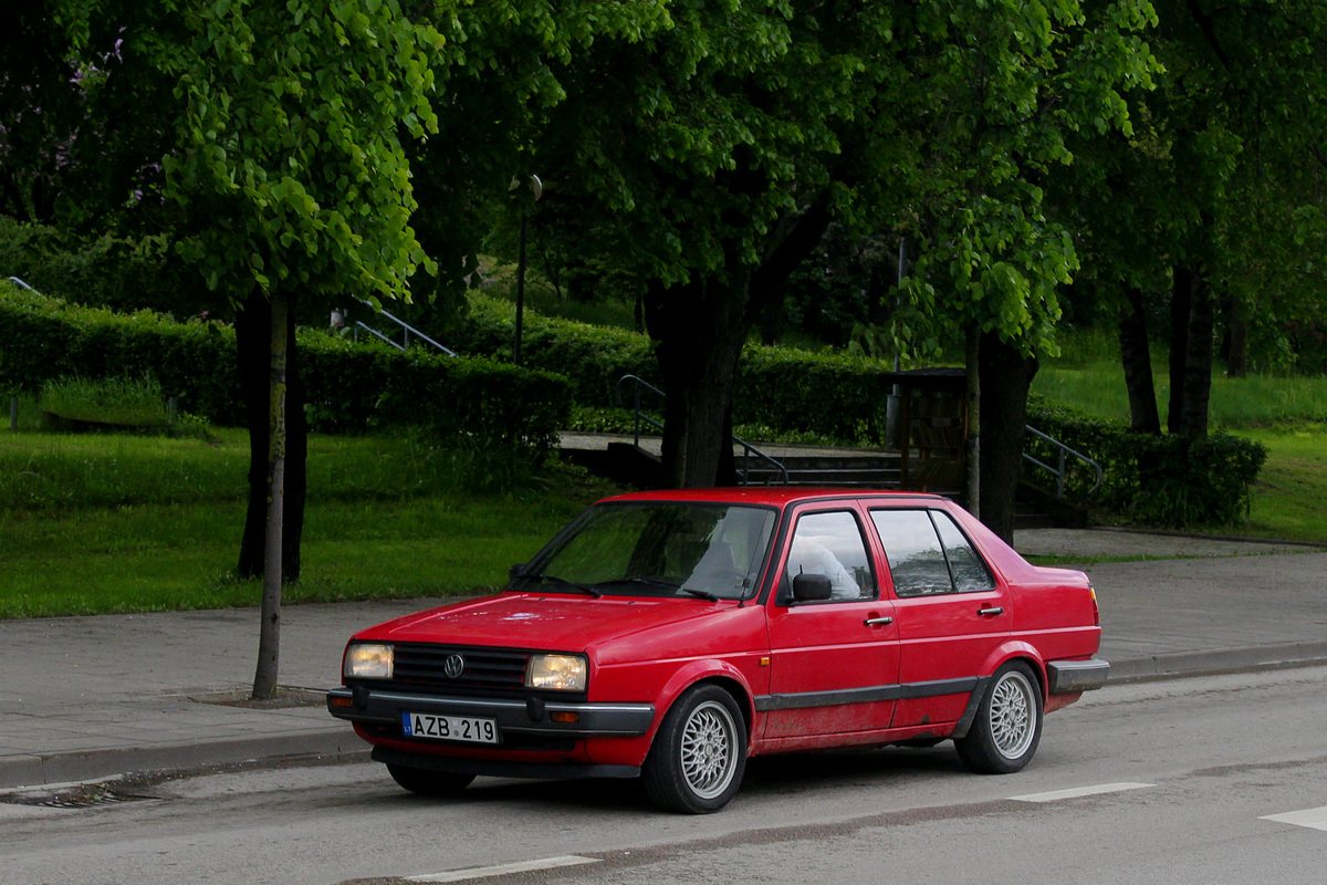 Литва, № AZB 219 — Volkswagen Jetta Mk2 (Typ 16) '84-92