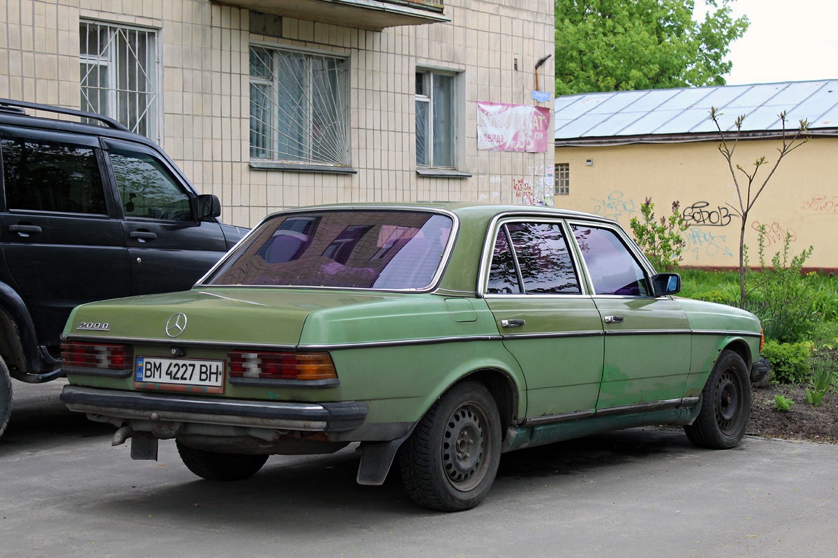Сумская область, № ВМ 4227 ВН — Mercedes-Benz (W123) '76-86