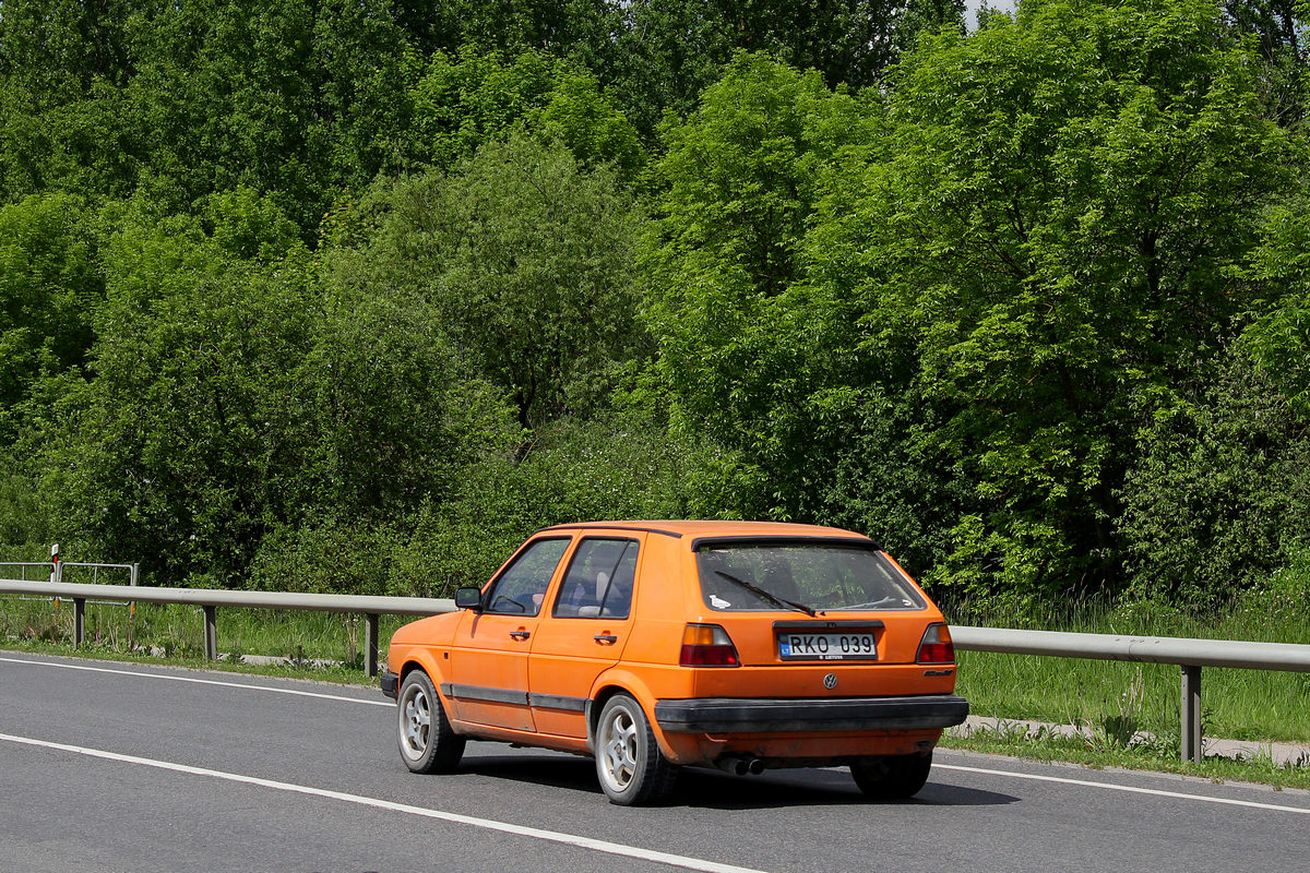 Литва, № RKO 039 — Volkswagen Golf (Typ 19) '83-92