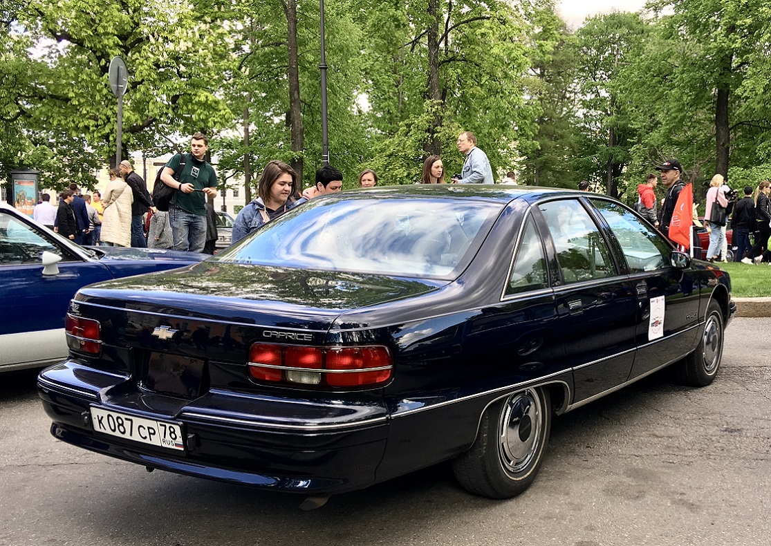 Санкт-Петербург, № К 087 СР 78 — Chevrolet Caprice (4G) '90-96