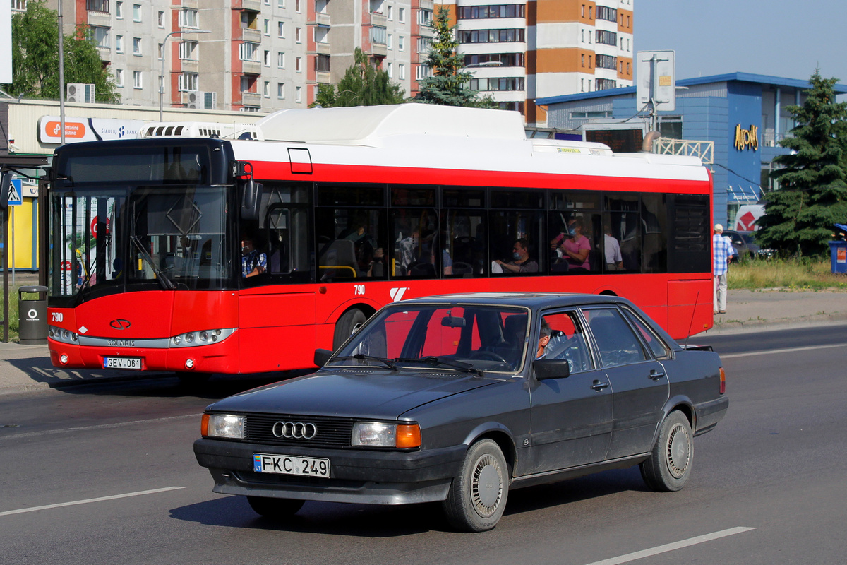 Литва, № FKC 249 — Audi 80 (B2) '78-86