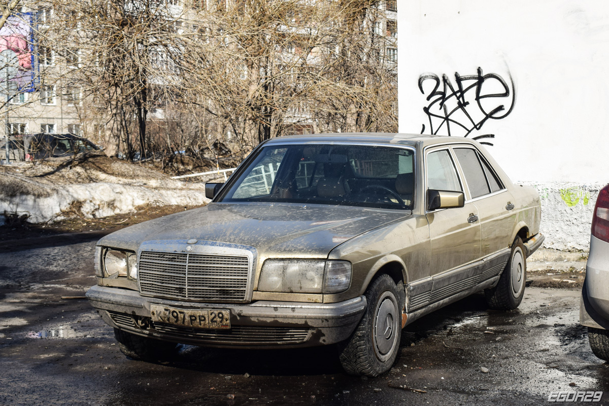 Архангельская область, № К 797 РР 29 — Mercedes-Benz (W126) '79-91