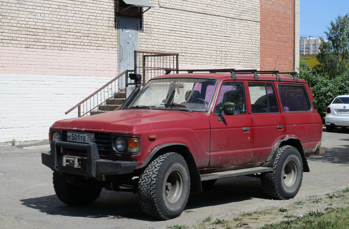 Санкт-Петербург, № У 501 ТЕ 78 — Toyota Land Cruiser (J60) '80-90