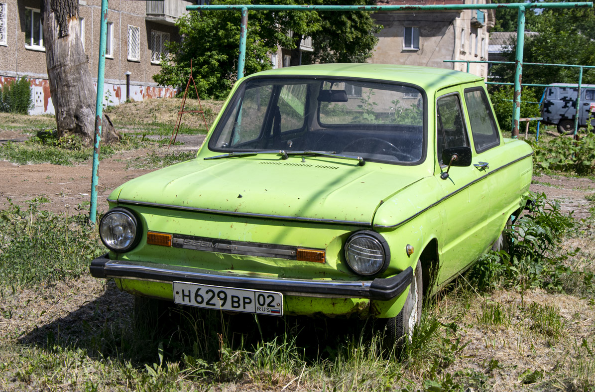Башкортостан, № Н 629 ВР 02 — ЗАЗ-968М Запорожец '79-94