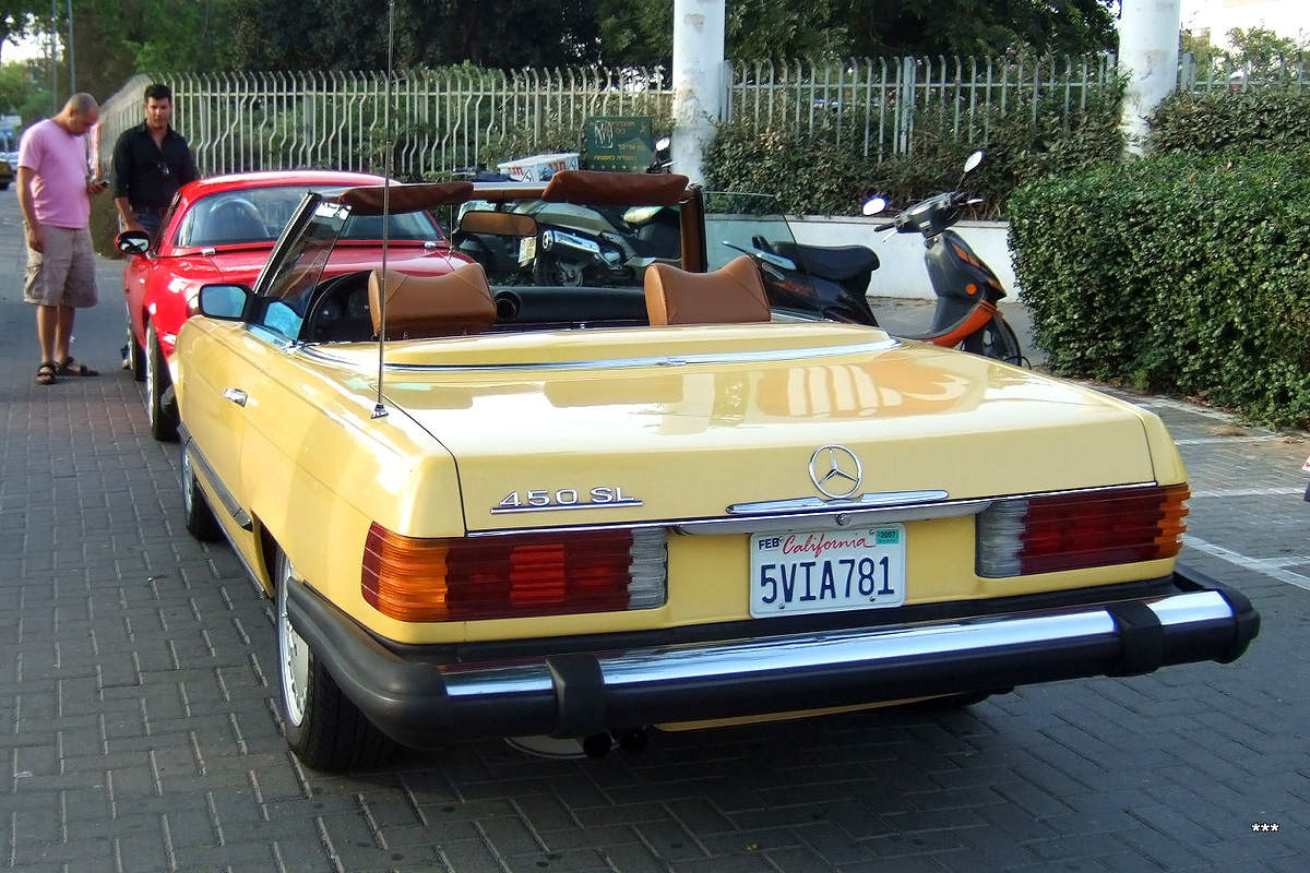 Израиль, № 5VIA781 — Mercedes-Benz (R107/C107) '71-89