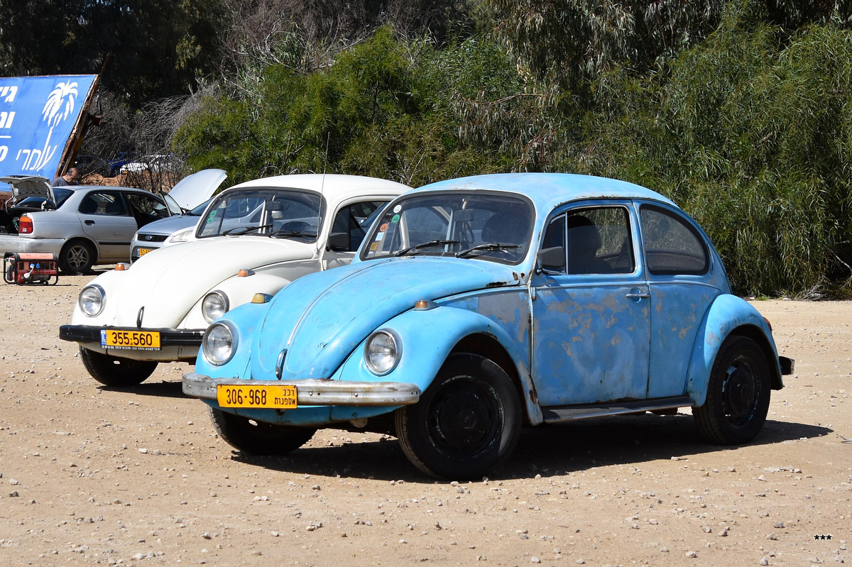 Израиль, № 306-968 — Volkswagen Käfer (общая модель)