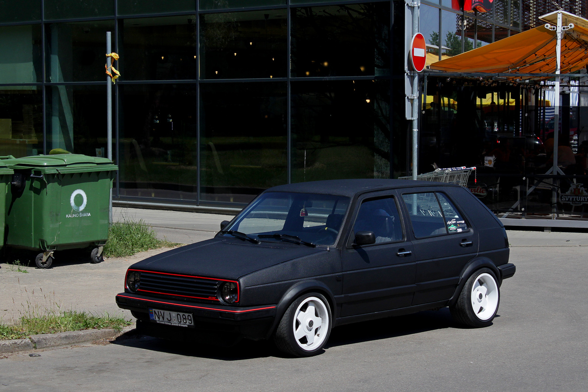 Литва, № NVJ 089 — Volkswagen Golf (Typ 19) '83-92