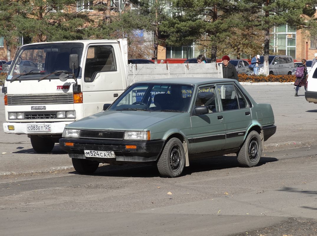 Приморский край, № М 524 СА 25 — Toyota Corolla (E80) '83-87
