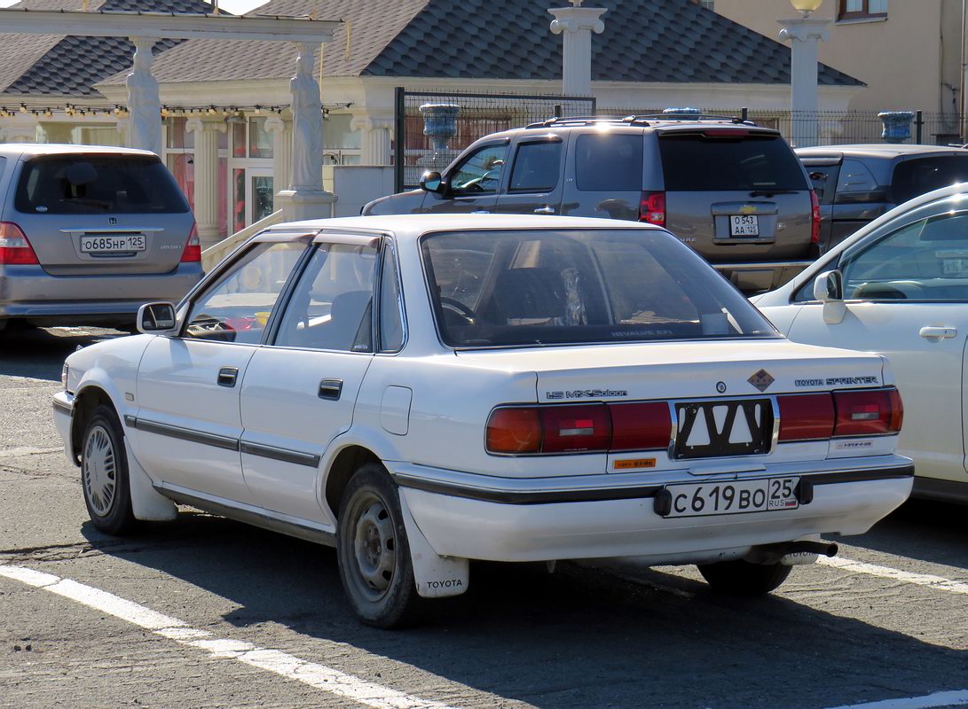 Приморский край, № С 619 ВО 25 — Toyota Corolla/Sprinter (E90) '87-91