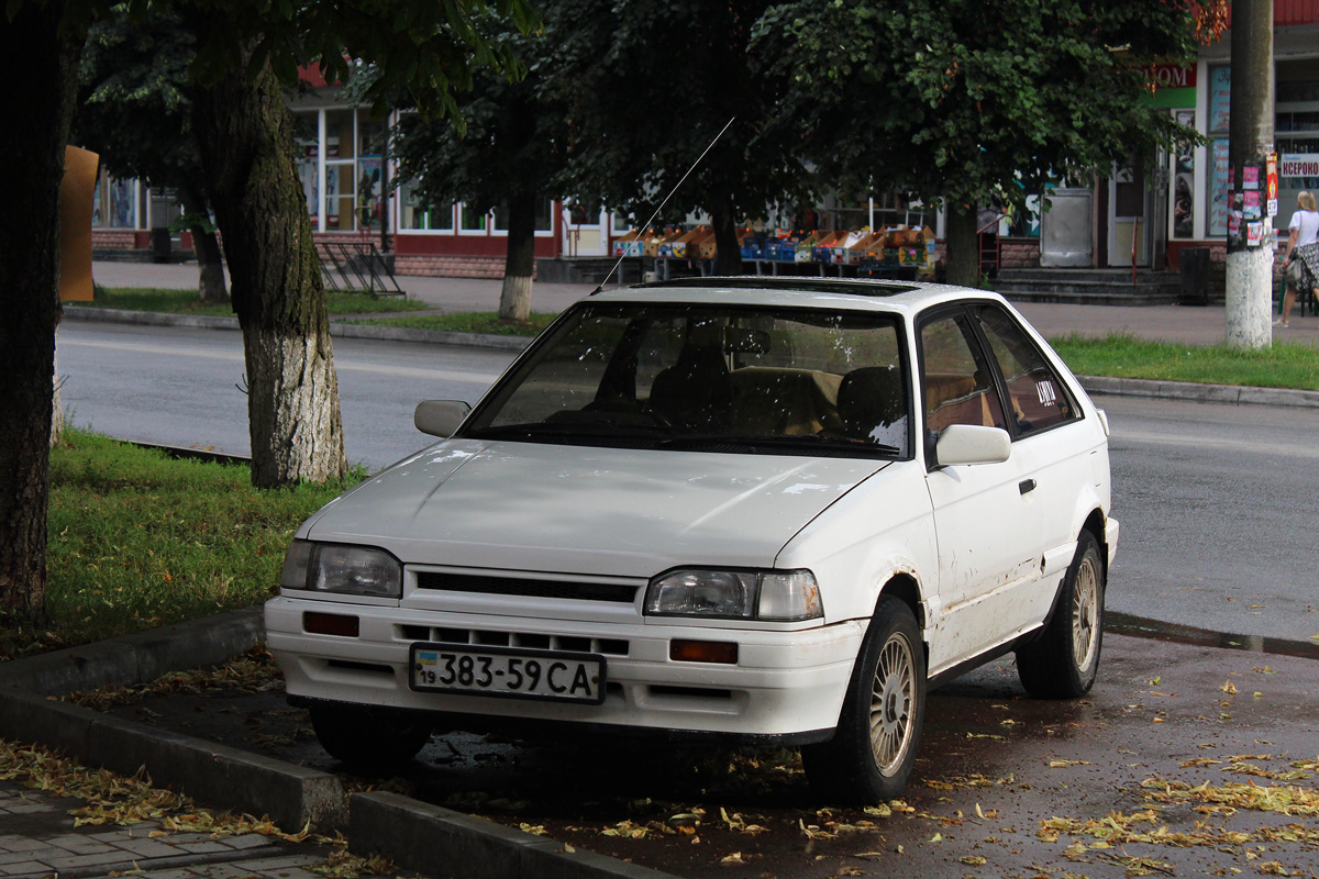 Сумская область, № 383-59 СА — Mazda Familia (BF) '85-89