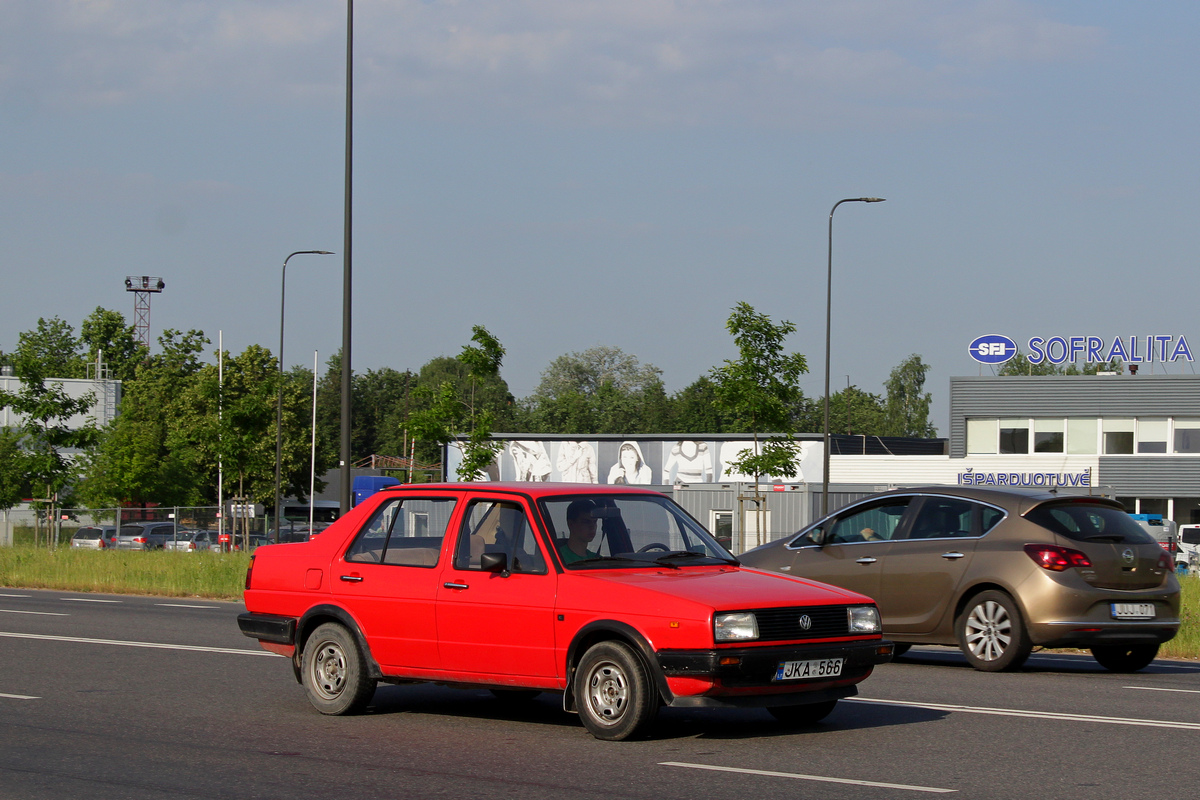 Литва, № JKA 566 — Volkswagen Jetta Mk2 (Typ 16) '84-92