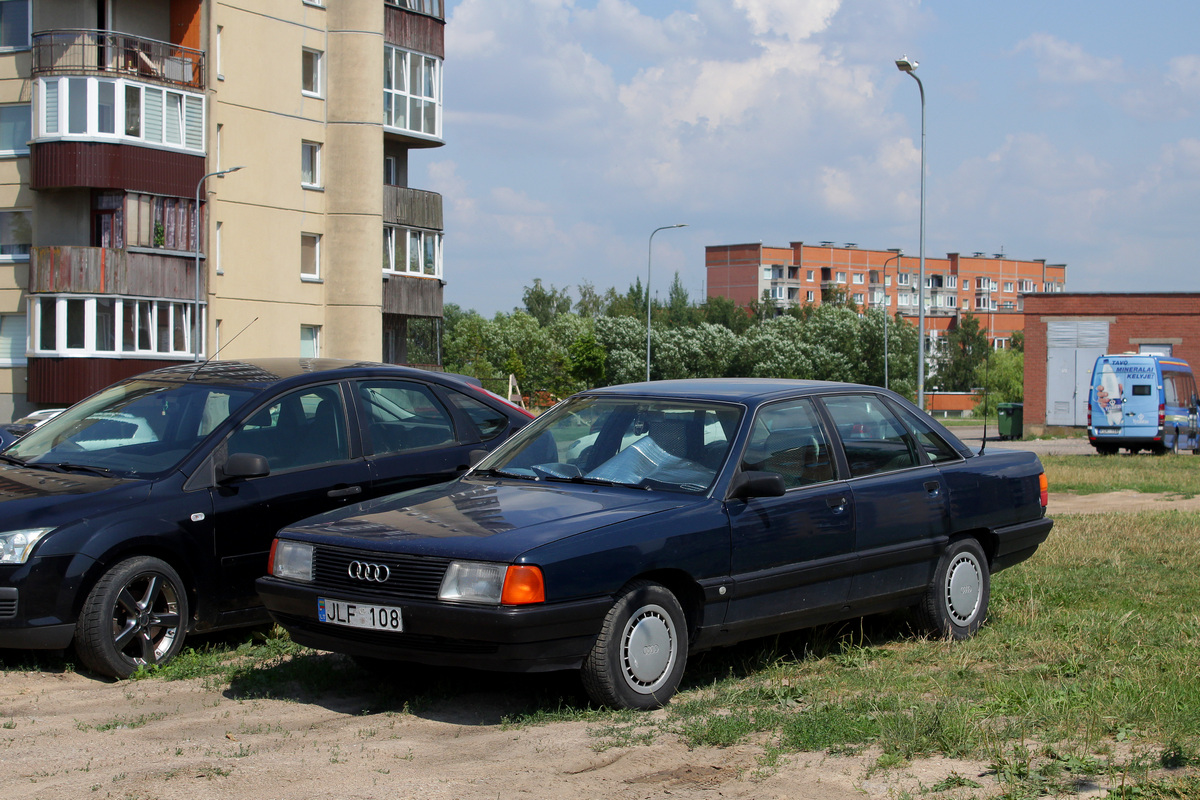 Литва, № JLF 108 — Audi 100 (C3) '82-91