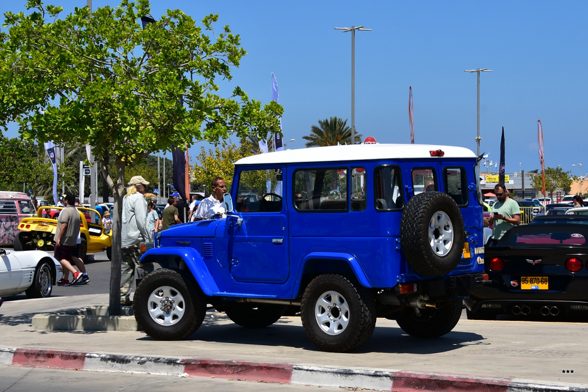 Израиль, № 92-198-55 — Toyota Land Cruiser (J40) '60-84